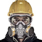 Respirator Gas Mask Safety Chemical Anti-Dust Filter