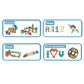 MKids 73-Piece Magnetic Pipeline Building Blocks Set