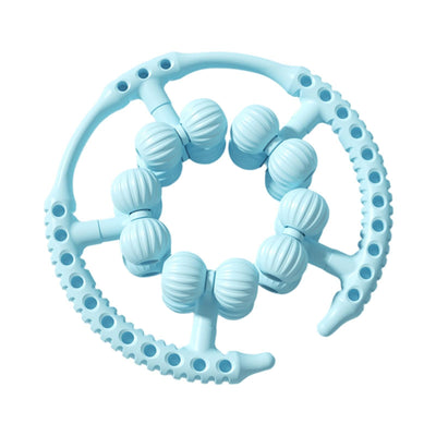 20-Wheel Leg Clamp Massager - Muscle Relaxation for Legs and Arms