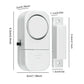 MHome Door & Window Alarm 90dB Magnetic Burglar Security System