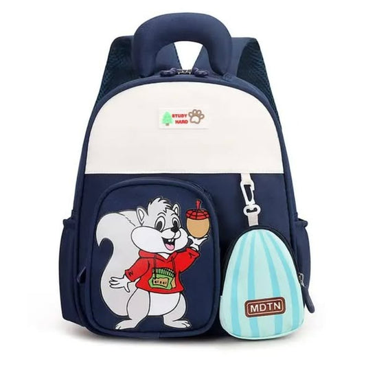 Kids Cartoon Animal Backpack with Coin Purse – Preschool & Kindergarten School Bag