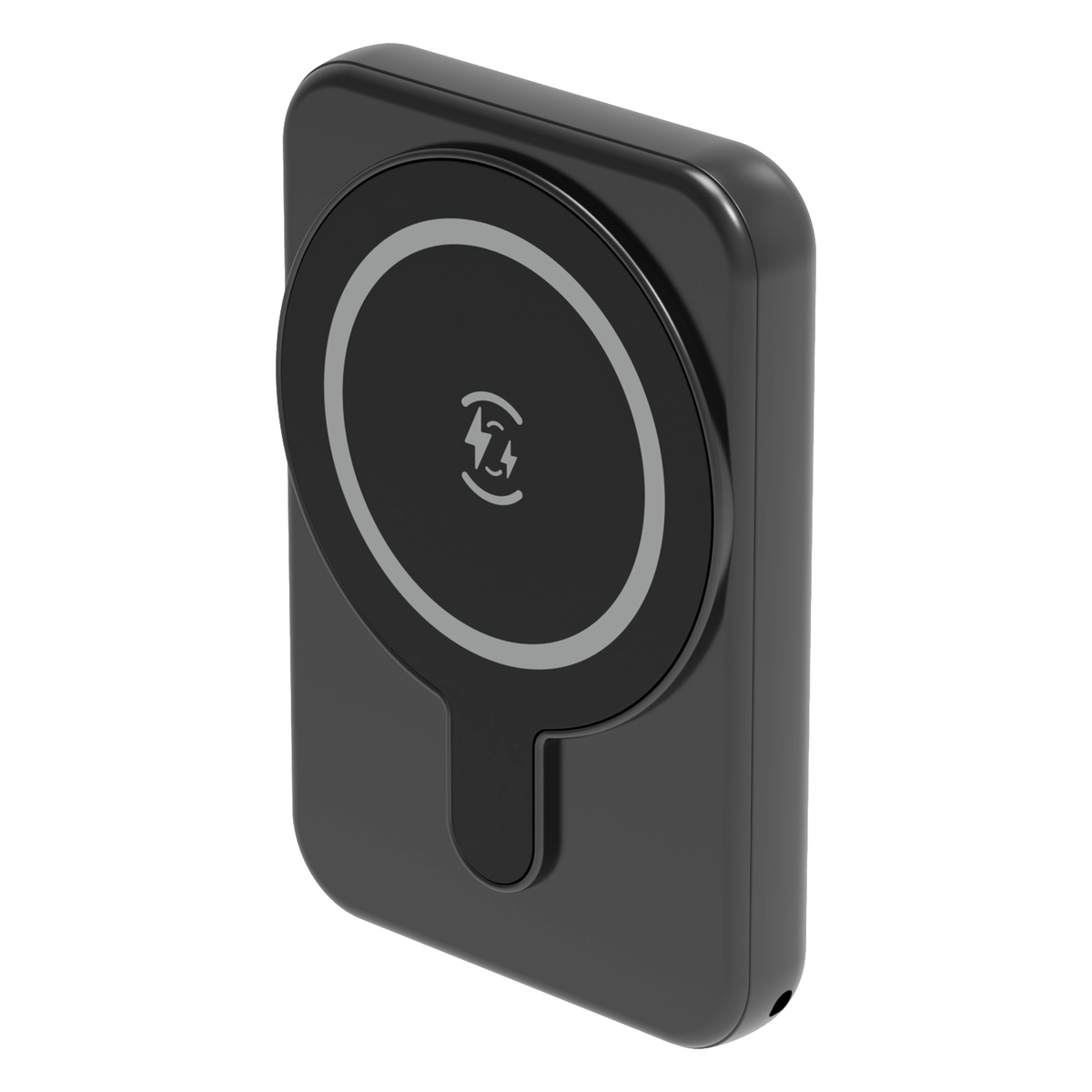 Magnetic Wireless Power Bank, 5000mAh with Type-C and LED Battery Indicator