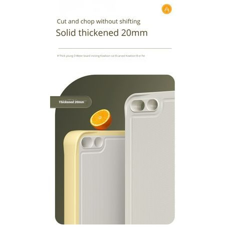 Double-Sided Anti-Bacterial Defrosting Cutting Board – Fast Thaw Tray