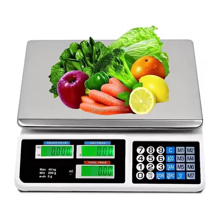 MTech Digital Price Computing Scale – High-Precision ACS Series Retail Weighing Scale (Up to 30kg)