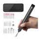 MTECH Mini Rotary Tool Kit USB Rechargeable Engraving Pen Set
