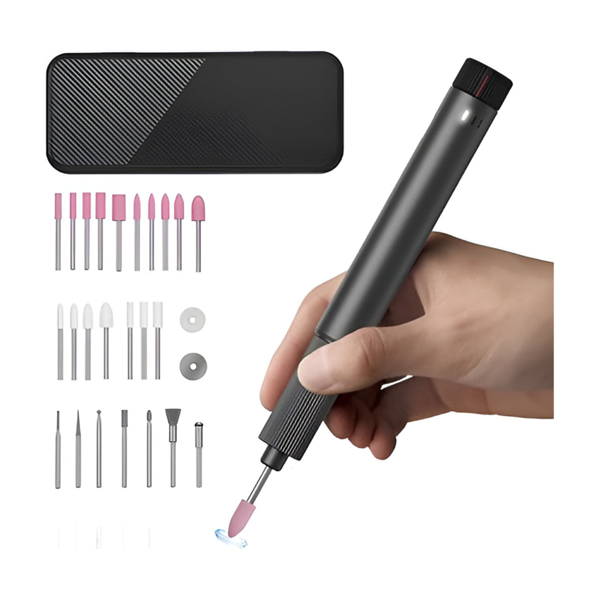 MTECH Mini Rotary Tool Kit USB Rechargeable Engraving Pen Set