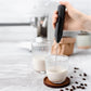 MHome Rechargeable Electric Milk Frother – USB Handheld Foam Maker Wand, Quiet Mixer