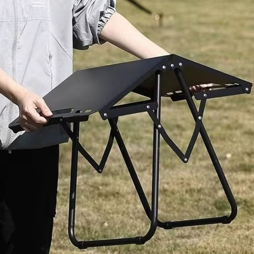 MHome Camping IGT  Table Mini Folding BBQ Grill – 93.5cm Portable Outdoor Cooking Table