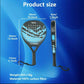 Carbon Fibre Padel Racket / Bat - Marble Design & Padded Carry Bag