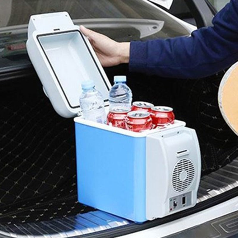 MTech 7.5L Car Hot & Cold Mini Refrigerator – Portable Cooler & Warmer
