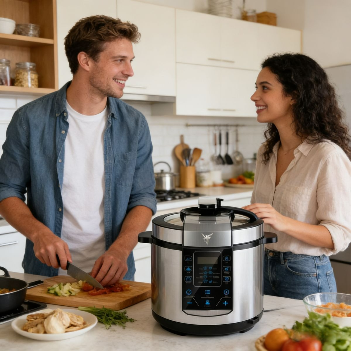 KF Modern Luxury Electric Pressure Cooker – Intelligent Multifunction Cooker