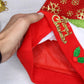 Merry Christmas Cap/Hat – Plush Cotton Xmas Cap 12PC