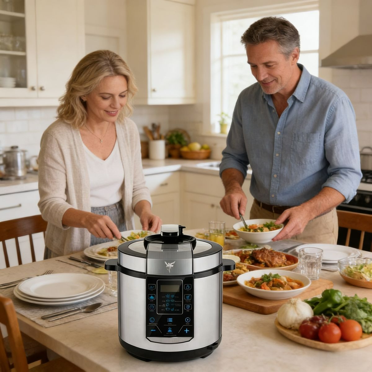 KF Modern Luxury Electric Pressure Cooker – Intelligent Multifunction Cooker