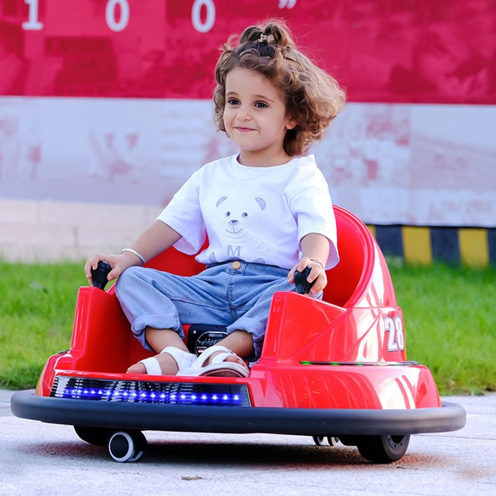 Kids 360° Electric Bumper Car with Remote Control | 6V Battery | Indoor Ride-On