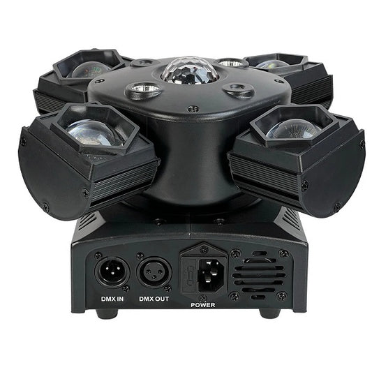Four Moving Head Beam RGB Laser Stage Light