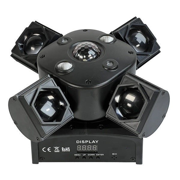 Four Moving Head Beam RGB Laser Stage Light