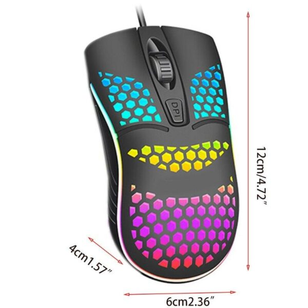 Aerbes USB RGB Glow Gaming Mouse