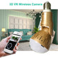 Fisheye E27 Bulb Panaromic Wifi Camera V380 Pro App