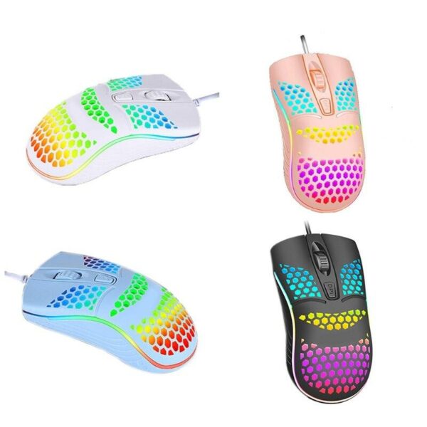 Aerbes USB RGB Glow Gaming Mouse