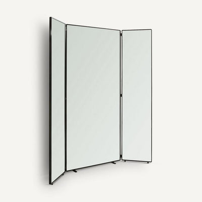 MFurn Folding Full Length Mirror, Three-Panel Freestanding Dressing Mirror, 170x150cm