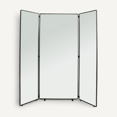 MFurn Folding Full Length Mirror, Three-Panel Freestanding Dressing Mirror, 170x150cm