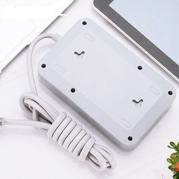 MTech Power Socket Extension with 3 USB Ports – 3000W, 2m Cable