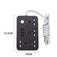 MTech Power Socket Extension with 3 USB Ports – 3000W, 2m Cable