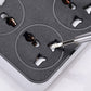 MTech Power Socket Extension with 3 USB Ports – 3000W, 2m Cable
