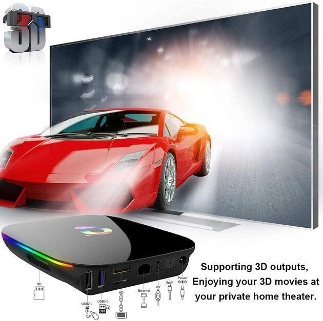 3D Smart TV Box 4GB