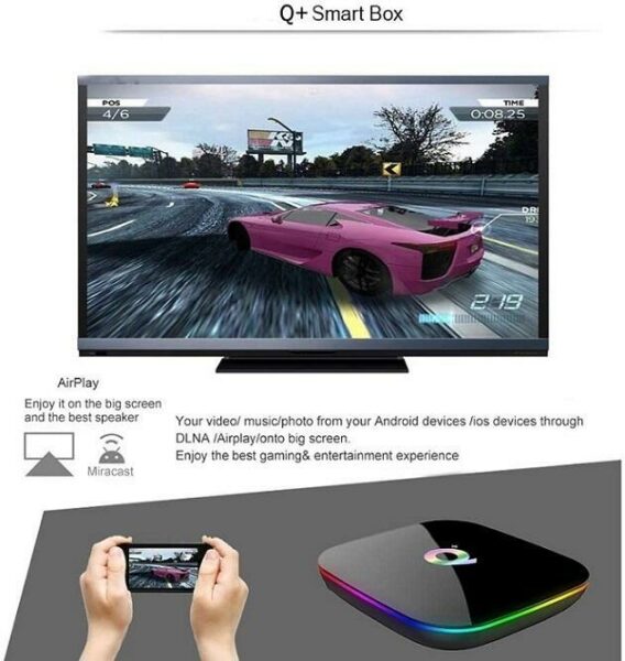 3D Smart TV Box 4GB