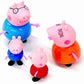 Peppa Pig Mini Family Dolls 4pc