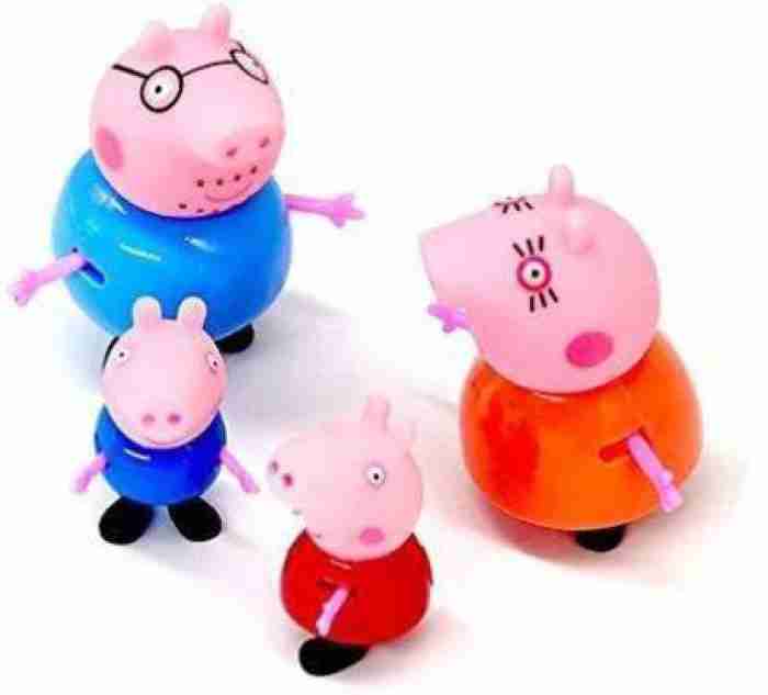 Peppa Pig Mini Family Dolls 4pc