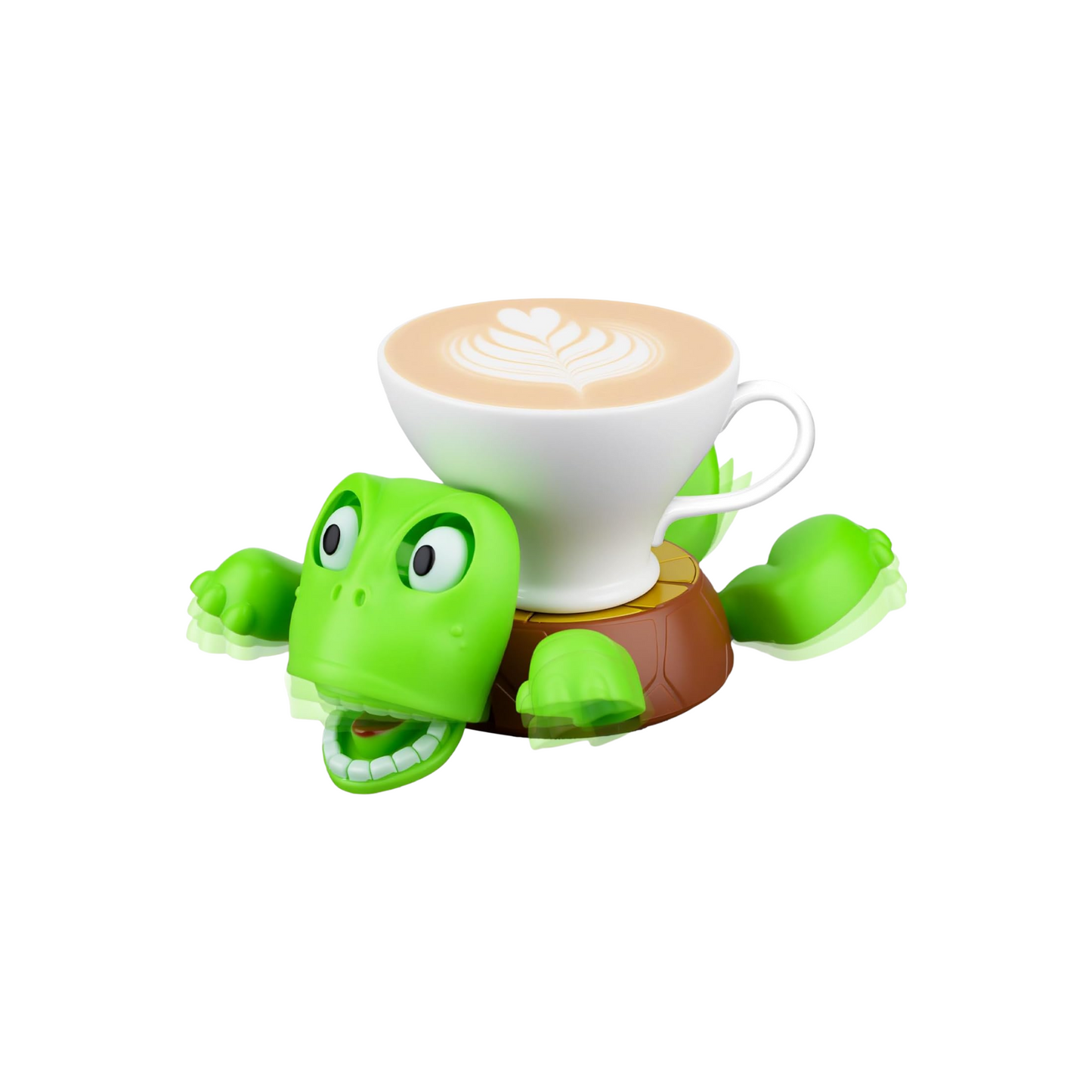 2-in-1 Tortoise Coaster & Phone Stand – Fun Novelty Mug Holder