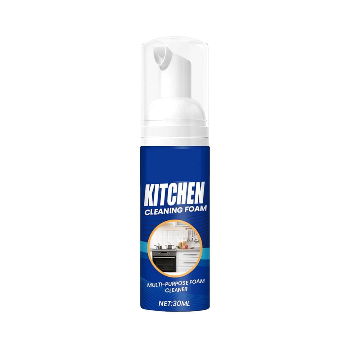 Japanese Kitchen Foam Cleaner Spray – Multi-Purpose Degreaser for Ovens, Hoods & Cookware, 30ml