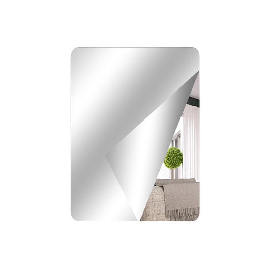 60x40cm Acrylic Mirror – Flexible, Frameless & High-Clear Mirror Sheet, 2mm Thick
