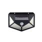 100 LED Solar Motion Sensor Wall Light – Outdoor Waterproof PIR Lamp with 3 Modes, 600LM Brightness