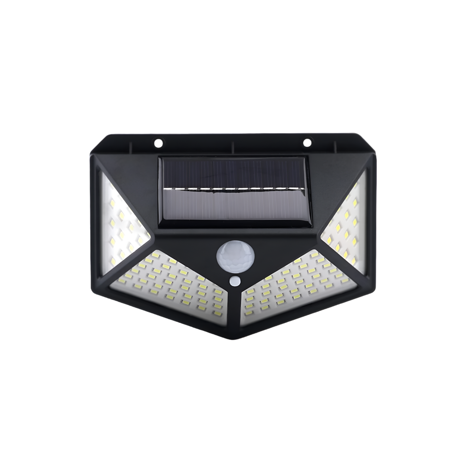 100 LED Solar Motion Sensor Wall Light – Outdoor Waterproof PIR Lamp with 3 Modes, 600LM Brightness