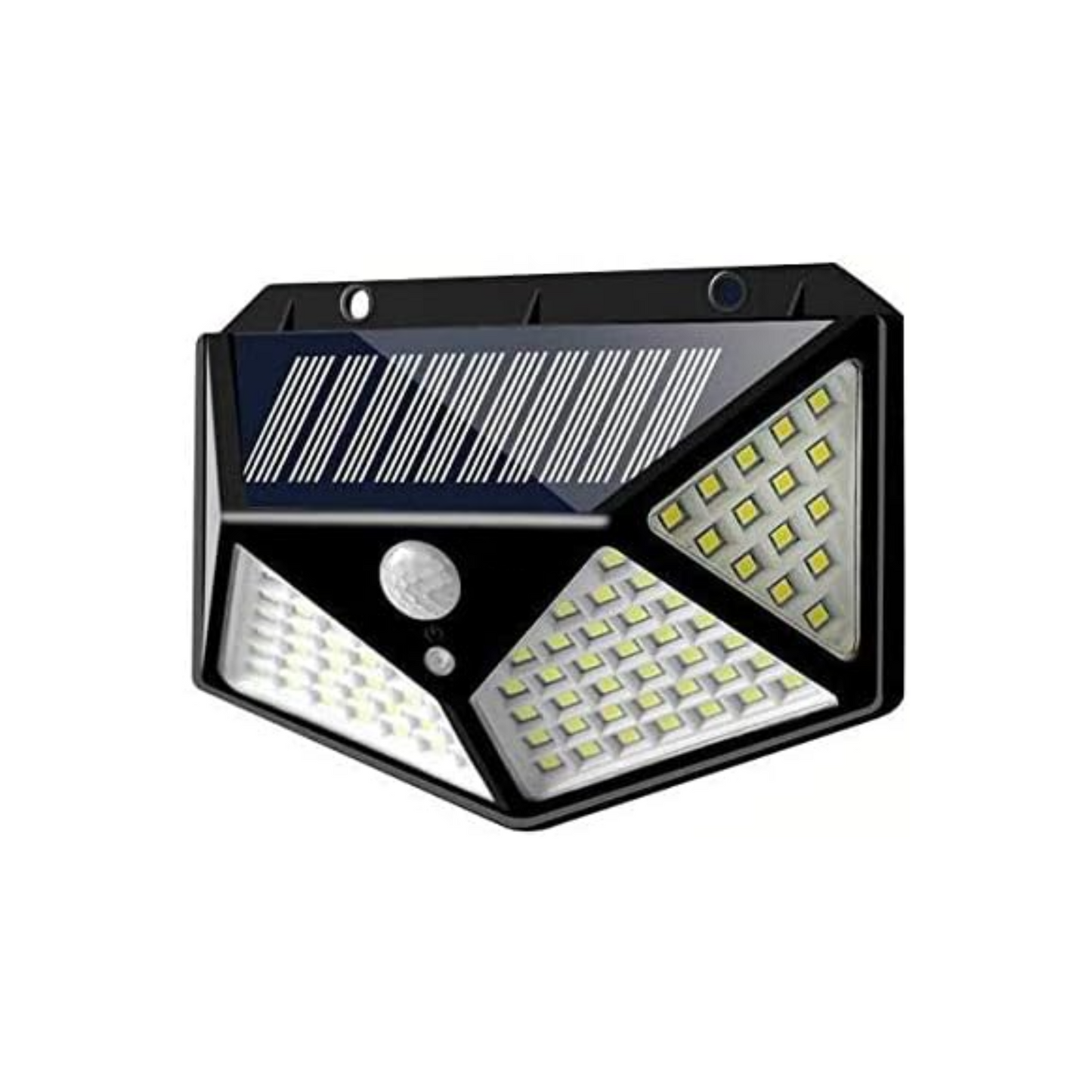 100 LED Solar Motion Sensor Wall Light – Outdoor Waterproof PIR Lamp with 3 Modes, 600LM Brightness