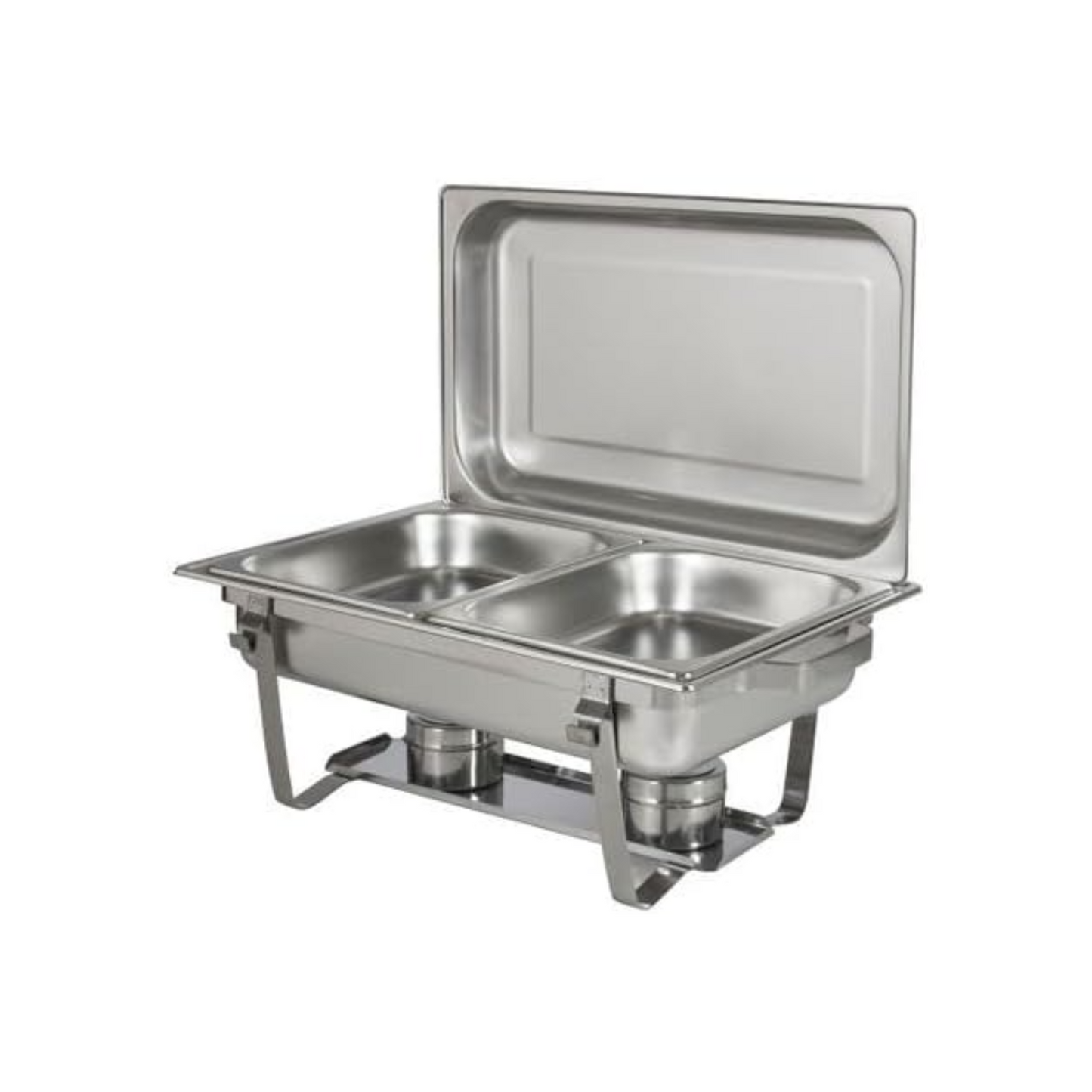 Stainless Steel Chafing Dish 10L – Double Tray Buffet Food Warmer with 2 Burners