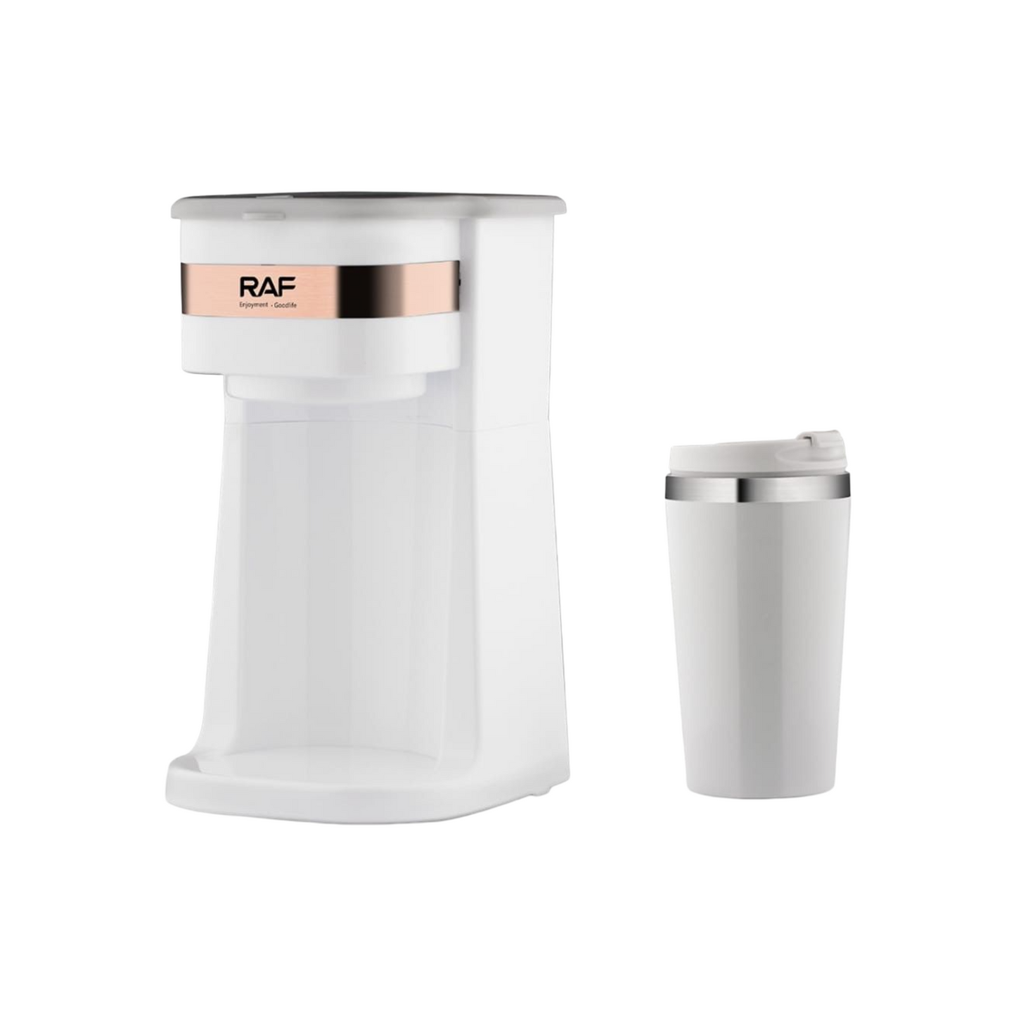 420ML RAF Filter Coffee Maker With A Travelling Mug 700W R.119W