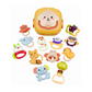 12-Piece Baby Rattles & Teethers Set with Storage Case – Sensory Toys for Newborns (0+ Months)