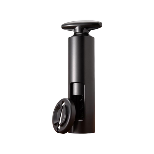 Mhome Self-Pulling Corkscrew Wine Bottle Opener – Manual Stainless Steel & Zinc Alloy Opener with Case