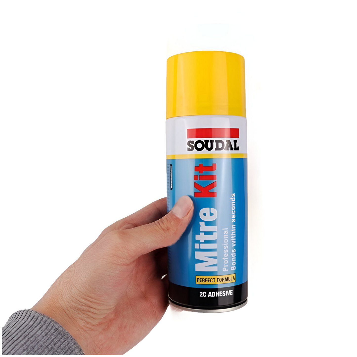 Mitre Kit Professional 2C Fast Adhesive – Spray Glue + Activator