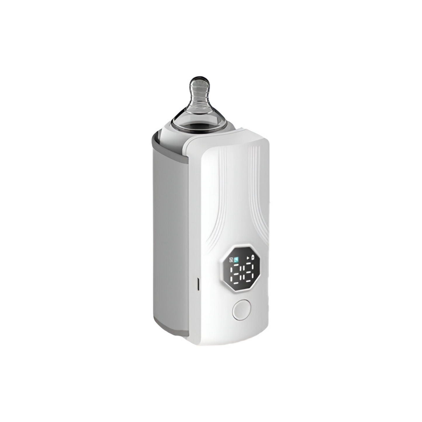 Portable Rechargeable Baby Bottle Warmer – Fast Heating, USB Powered, 6 Temperature Settings