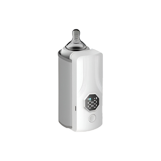 Portable Rechargeable Baby Bottle Warmer – Fast Heating, USB Powered, 6 Temperature Settings