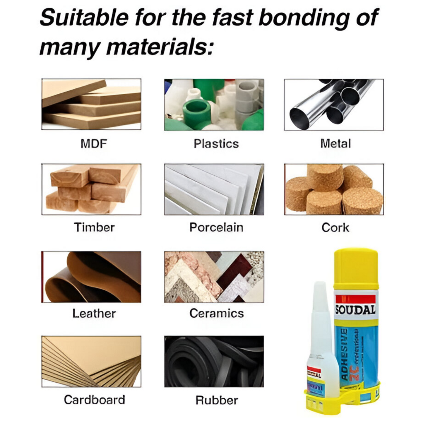 Mitre Kit Professional 2C Fast Adhesive – Spray Glue + Activator
