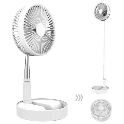 Portable Rechargeable Foldable Desk Fan