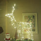 Christmas Fold Up RGB Reindeer Christmas Patio Light With Moving Head Up RGB Reindeer Christmas Patio Light with Moving Head Length 95cm Width 52cm Height 118cm