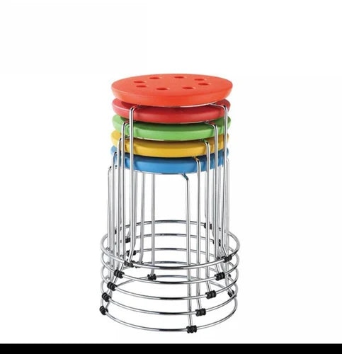 MFurn PopStack Stool - Modern Colorful Stackable Seating