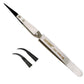 Replaceable Anti-static Straight Tweezers with Curved Tips
